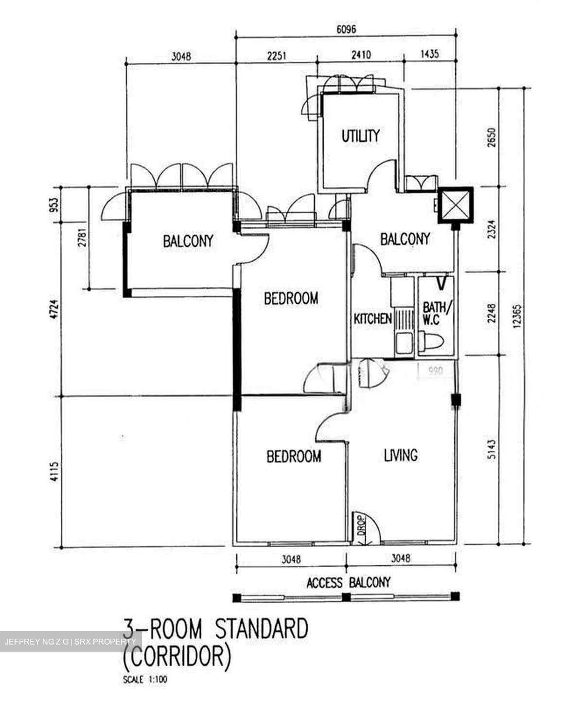 Blk 109 Commonwealth Crescent (Queenstown), HDB 3 Rooms #610781141